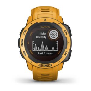 Ceas Smartwatch Garmin Instinct Solar, GPS, Watch Sunburst WW - 010-02293-09