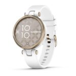 Ceas Smartwatch Garmin Lily, Cream Gold White - 010-02384-10