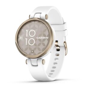 Ceas Smartwatch Garmin Lily, Cream Gold White - 010-02384-10