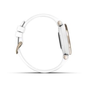Ceas Smartwatch Garmin Lily, Cream Gold White - 010-02384-10