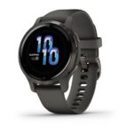 Ceas Smartwatch Garmin Venu 2S, GPS Wi-Fi, Grey + Slate - 010-02429-10