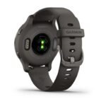 Ceas Smartwatch Garmin Venu 2S, GPS Wi-Fi, Grey + Slate - 010-02429-10