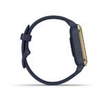 Ceas Smartwatch Garmin Venu Sq, NFC, Captain Blue/Light Gold - 010-02426-12