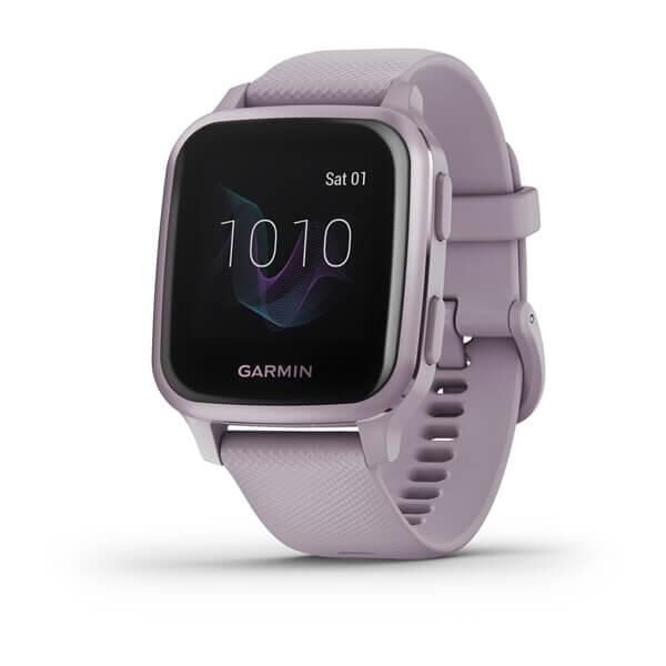 Ceas Smartwatch Garmin Venu Sq, NFC, Orchid - 010-02427-12