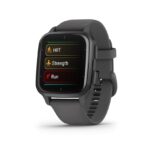 Ceas Smartwatch Garmin Venu SQ2 Slate Bezel Shadow Gray - 010-02701-10 - imagine 3