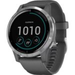 Ceas Smartwatch Garmin Vivoactive 4, Shadow Gray/Silver SEU - 010-02174-04