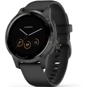 Ceas Smartwatch Garmin Vivoactive 4S, Black/Slate - 010-02172-14
