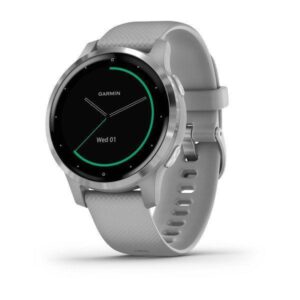 Ceas Smartwatch Garmin Vivoactive 4S, Powder Gray/Silver SEU - 010-02172-04