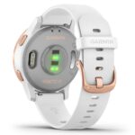 Ceas Smartwatch Garmin Vivoactive 4S, White/Rose Gold SEU - 010-02172-24 - imagine 2