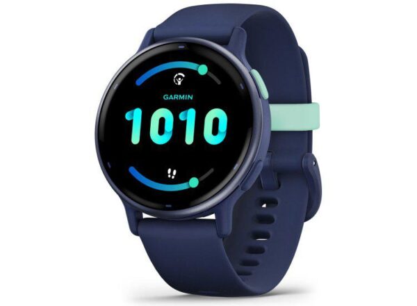 Ceas smartwatch Garmin vívoactive 5 Blue/Blue Metal - 010-02862-12