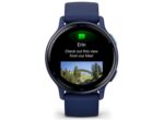 Ceas smartwatch Garmin vívoactive 5 Blue/Blue Metal - 010-02862-12