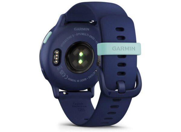 Ceas smartwatch Garmin vívoactive 5 Blue/Blue Metal - 010-02862-12