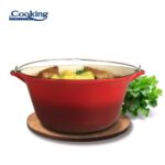 CEAUN DIN FONTA EMAILATA 37X17.5 CM, 10L, COOKING BY HEINNER - HR-ZVC-10CE - imagine 3