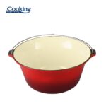 CEAUN DIN FONTA EMAILATA 49X23 CM, 22 L, COOKING BY HEINNER - HR-ZVC-22CE - imagine 2