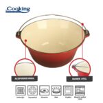 CEAUN DIN FONTA EMAILATA, 54X23 CM, 30 L, COOKING BY HEINNER - HR-ZVC-30CE - imagine 5