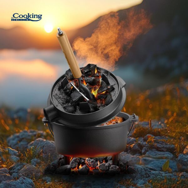CEAUN FONTA PURA + CAPAC DIA 29.5 CM, 7 L, NATURE, COOKING BY HEINNER - HR-ZVC-TC7