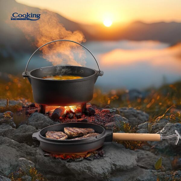 CEAUN FONTA PURA + CAPAC DIA 29.5 CM, 7 L, NATURE, COOKING BY HEINNER - HR-ZVC-TC7