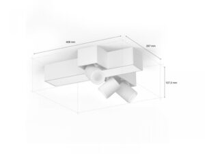 Centris Hue cross 3-spot white - 000008718696176030