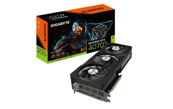 Chipset GeForce RTX™ 4070 Ti Core Clock 2610 MHz - GV-N407TGAMING-12GD