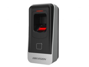 Cititor biometric si card MIFARE Hikvision, DS-K1201AMF