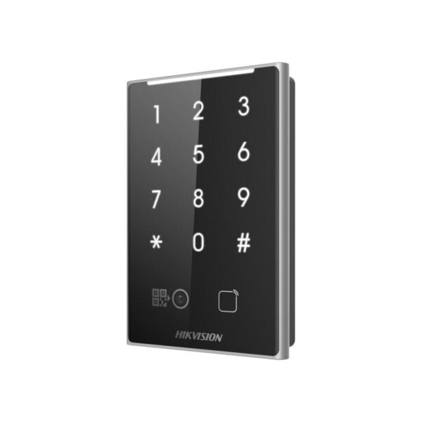 Cititor de proximitate cu tastatura si cod QR Hikvision DS-K1109DKB-QR