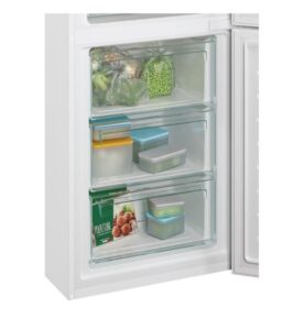 Combina frigorifica Candy CCE3T618EW, 341 litri, Clasa energetica E