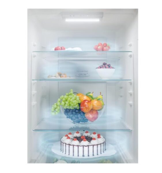 Combina frigorifica Candy CCE3T618EW, 341 litri, Clasa energetica E