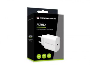 CONCEPTRONIC ALTHEA07W 1-Port 20W USB-C PD Charger