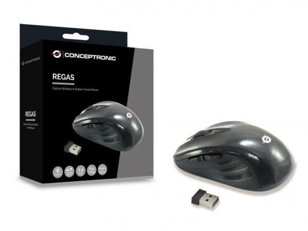 CONCEPTRONIC CLLM5BTRVWL 6-Button Wireless Travel Mouse