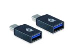 CONCEPTRONIC DONN03G USB-C to USB-A OTG Adapter 2-Pack, 10Gbps