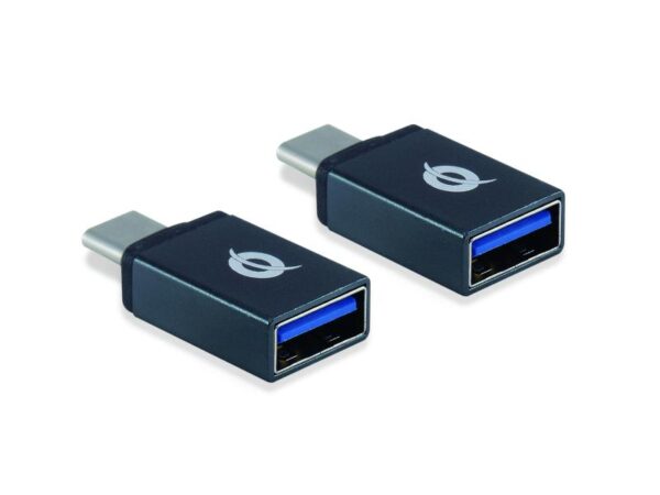 CONCEPTRONIC DONN03G USB-C to USB-A OTG Adapter 2-Pack, 10Gbps