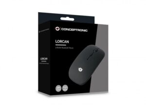 CONCEPTRONIC LORCAN01B 4-Button Bluetooth Mouse, 56 x 20 x 112 mm