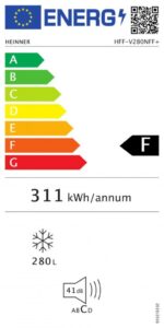 CONGELATOR HEINNER HFF-V280NFF+ - imagine 3