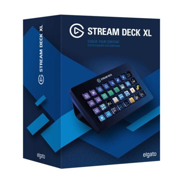 Consola Streaming Elgato Stream Deck XL, 32 butoane LCD programabile - 10GAT9901