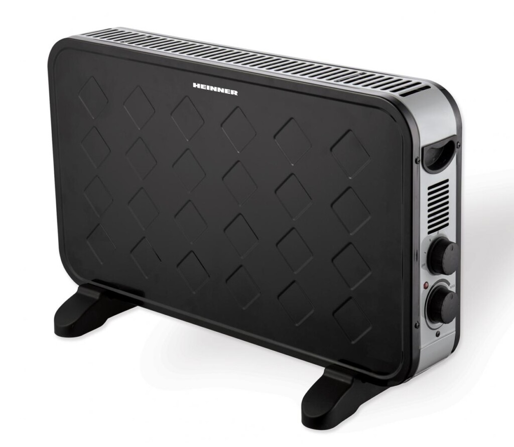 Convector Heinner HCVH-Y2000TBK, 2 setari de temperatura: 1250/2000W Convector Heinner HCVH-Y2000TBK, 2 setari de temperatura: 1250/2000W