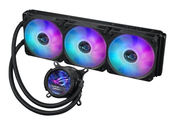 Cooler CPU ASUS ROG Strix LC III 360 ARGB LCD BLACK 3x Fan Slots 120mm