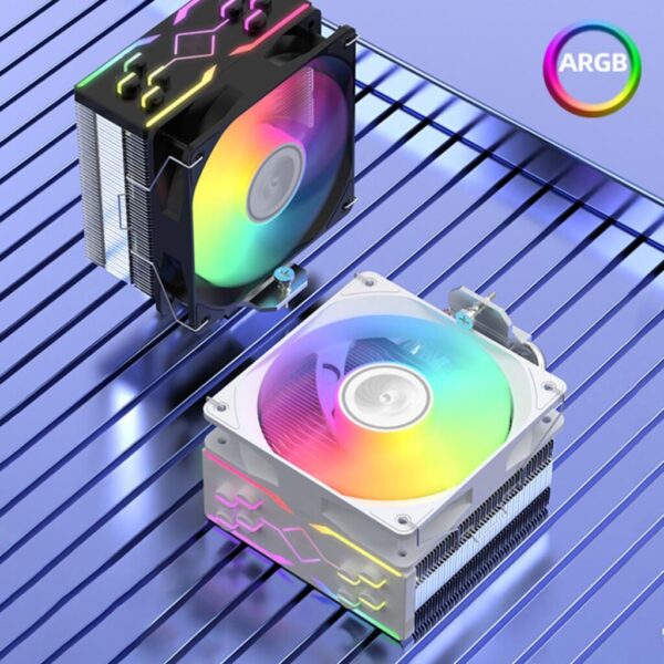 Cooler CPU Serioux CC120ARGB, dimensiuni 120x120x25mm - SRX-CC120ARGB