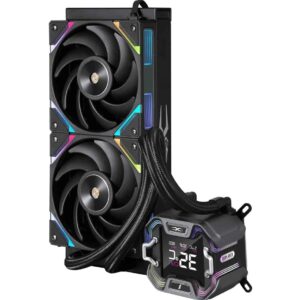 Cooler Procesor 1stPlayer X-Starship 240E-bk, display de 2