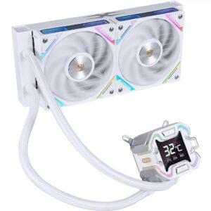 Cooler Procesor 1stPlayer X-Starship 240E-wh, display de 2