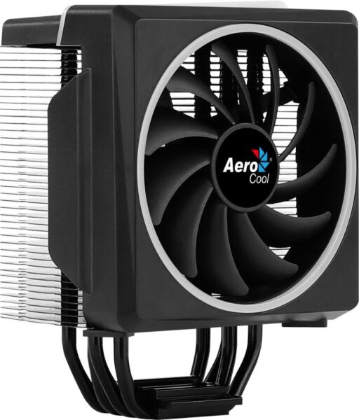 Cooler procesor Aerocool Cylon4 negru iluminare aRGB - CYLON4-PWM