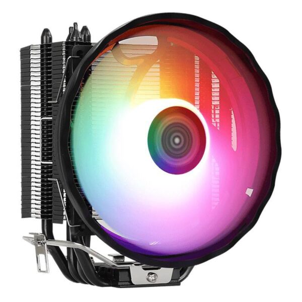 Cooler procesor Aerocool Rave 4 iluminare aRGB, 4 heatpipe-uri - RAVE 4 ARGB PWM 4P