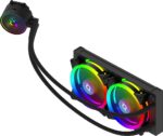 Cooler Procesor Aquarius 240 AIO Black ARGB PWM, compatibil AMD/Intel - AQRYS_AQUARIUS240B