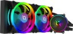 Cooler Procesor Aquarius 240 AIO Black ARGB PWM, compatibil AMD/Intel - AQRYS_AQUARIUS240B