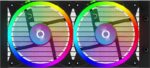 Cooler Procesor Aquarius 240 AIO Black ARGB PWM, compatibil AMD/Intel - AQRYS_AQUARIUS240B