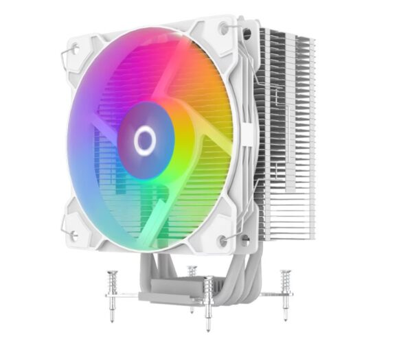 Cooler Procesor AQYRIS URANUS LS 2.0 ARGB ALB, dimensiune - AQRYS_URNLSWHV2