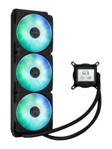 Cooler Procesor ASUS PRIME LC 360 LCD ARGB NEGRU - PRIME LC 360 ARGB LCD