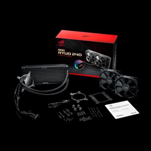 Cooler procesor ASUS ROG RYUO 240, racire cu lichid, Aura Sync, RGB