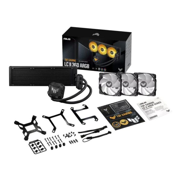 Cooler procesor ASUS TUF Gaming LC II 360 ARGB, all-in-one