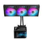 Cooler Procesor ASUSD ROG RYUO IV SLC 360 ARGB, dimensiune