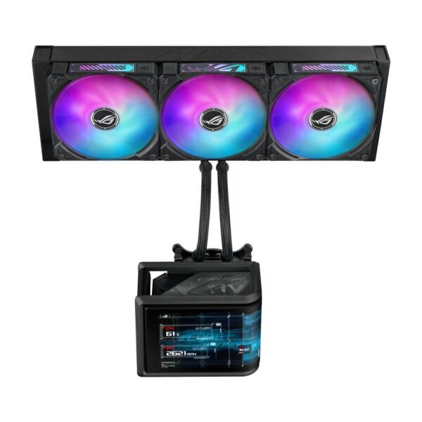 Cooler Procesor ASUSD ROG RYUO IV SLC 360 ARGB, dimensiune